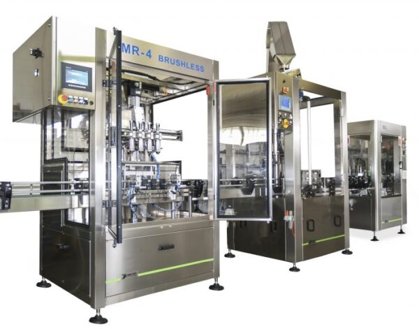 Linea Riempimento, Tappatura ed Etichettatura – MR 4 – MTS 1 prodotti CHIMICI